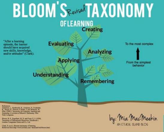 Bloom's Taxonomy 2.0 