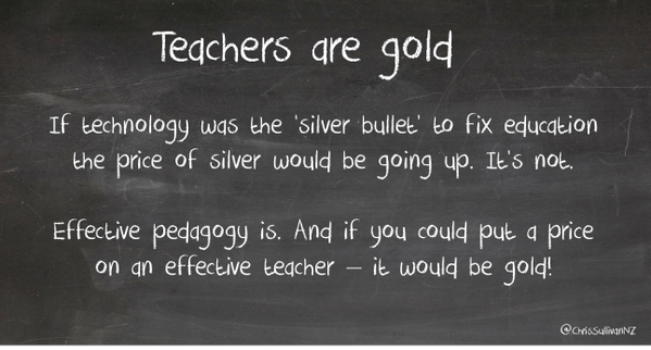 teachers are gold